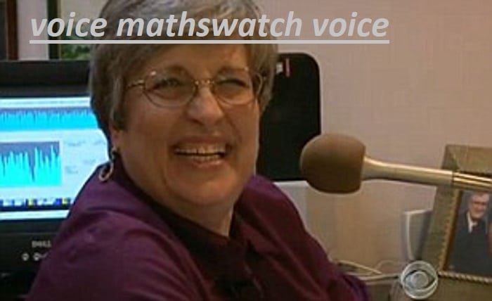 voice mathswatch voice